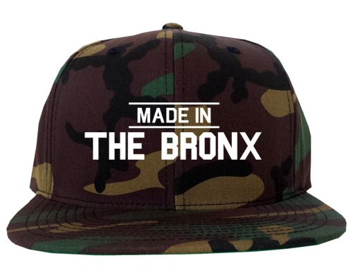 Made In The Bronx Mens Snapback Hat - Image 5