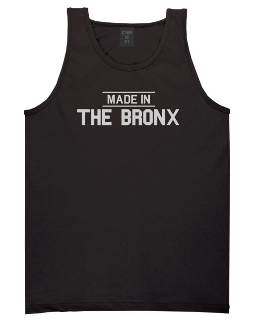 Made In The Bronx Mens Tank Top Shirt
