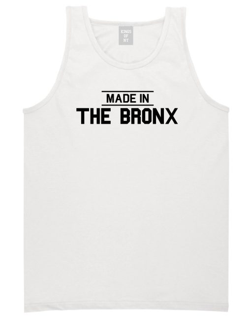 Made In The Bronx Mens Tank Top Shirt - Image 2