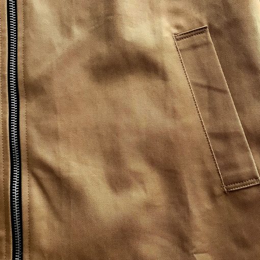 Determination Dedication Motivation Inspiration Men's Long Lightweight Cotton Twill Jacket - Image 4