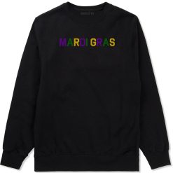 Mardi Gras New Orleans Mens Crewneck Sweatshirt