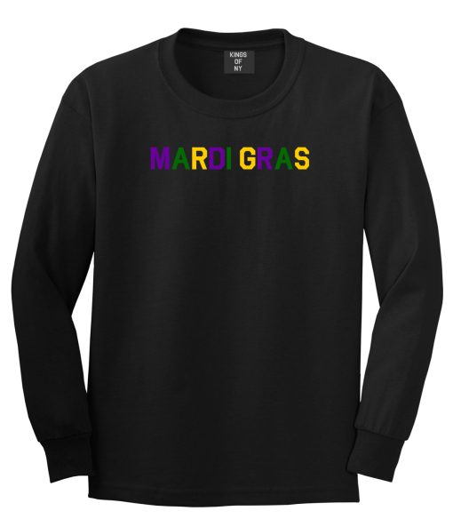 Mardi Gras New Orleans Mens Long Sleeve T-Shirt