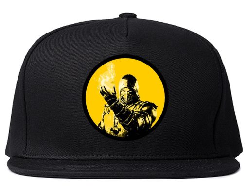 Mortal Scorpion Snapback Hat Cap