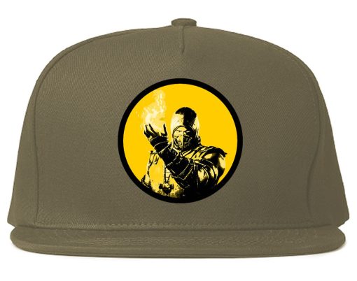 Mortal Scorpion Snapback Hat Cap - Image 3