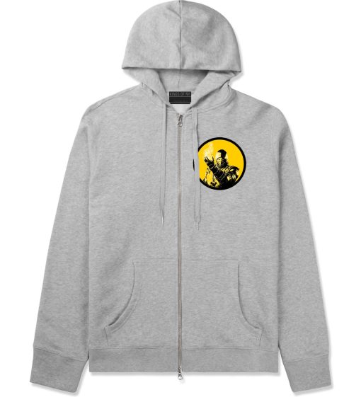 Mortal Scorpion Zip Up Hoodie Hoody - Image 2