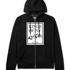 Mountain Range Est 2006 Zip Up Hoodie Hoody