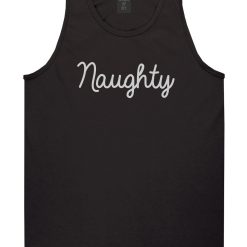 Naughty Script Bad Mens Tank Top Shirt