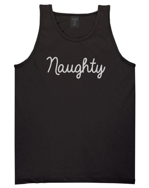 Naughty Script Bad Mens Tank Top Shirt
