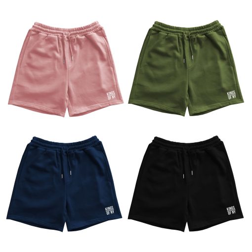 Kings Of NY Classic Logo Drawstring Mens Sweat Shorts - Image 14