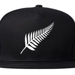 New Zealand Pride Silver Fern Rugby Chest Mens Snapback Hat