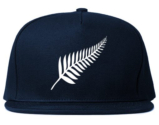 New Zealand Pride Silver Fern Rugby Chest Mens Snapback Hat - Image 2