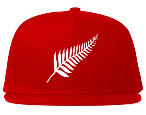 New Zealand Pride Silver Fern Rugby Chest Mens Snapback Hat - Image 4