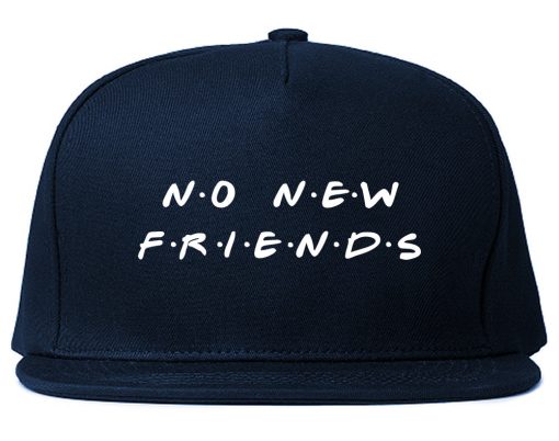 No New Friends Snapback Hat - Image 2