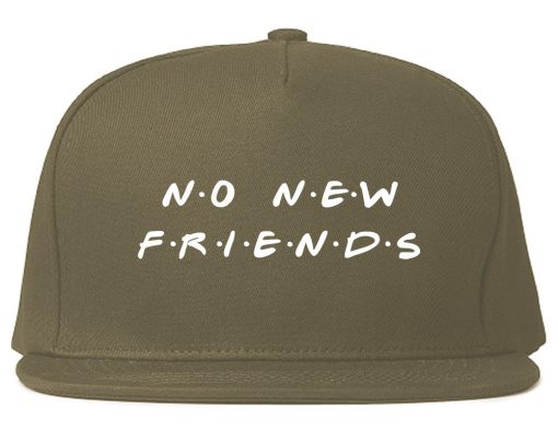 No New Friends Snapback Hat - Image 3