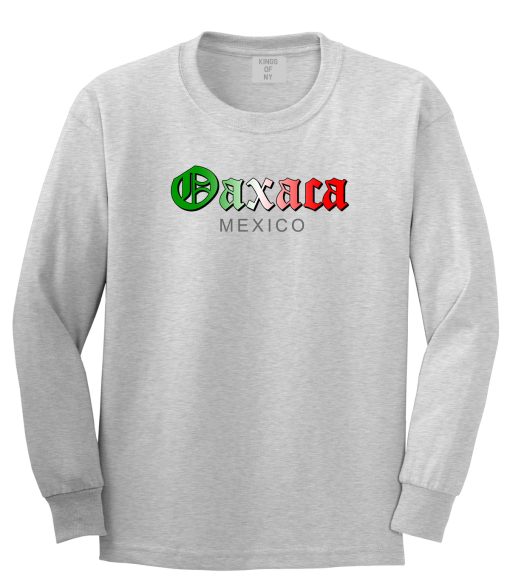 Oaxaca Mexico Mens Long Sleeve T-Shirt - Image 3