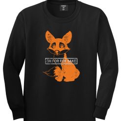Oh For Fox Sake Mens Long Sleeve T-Shirt