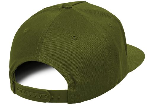 Blank Earth Tone Men's 5 Panel Snapback Hats - Image 9