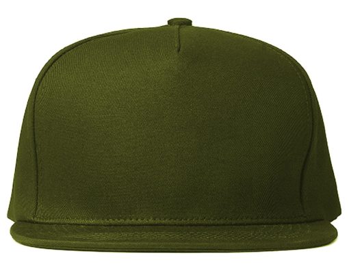 Blank Earth Tone Men's 5 Panel Snapback Hats - Image 8
