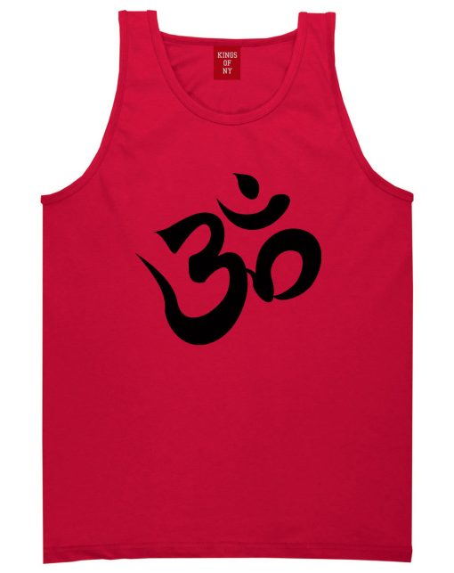 Om Ohm Symbol Mens Tank Top Shirt - Image 4