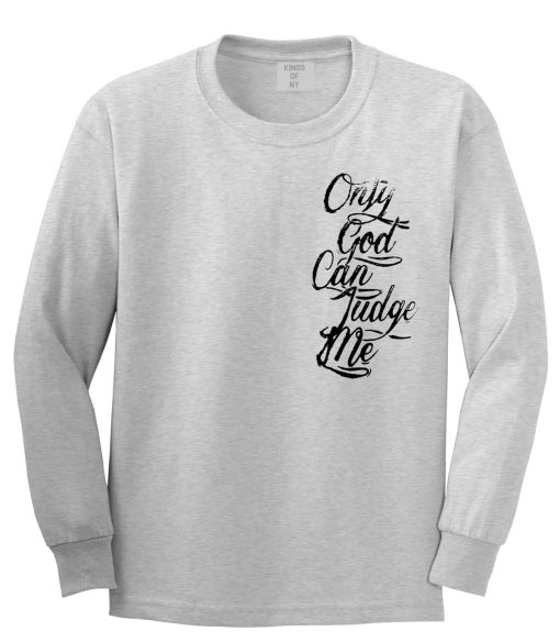 Only God Can Judge Me Vintage Long Sleeve T-Shirt - Image 3