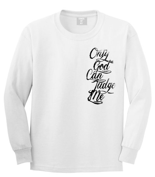 Only God Can Judge Me Vintage Long Sleeve T-Shirt - Image 2