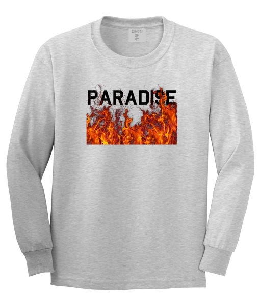 Paradise Fire Mens Long Sleeve T-Shirt - Image 3