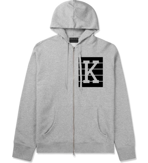 Pink K Blocks Zip Up Hoodie - Image 2
