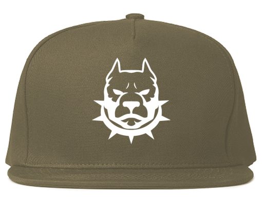 Pitbull Dad Mens Snapback Hat - Image 3