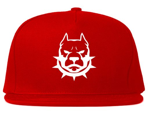Pitbull Dad Mens Snapback Hat - Image 4