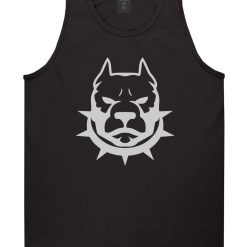 Pitbull Dad Mens Tank Top Shirt