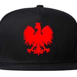Poland Eagle Polish Pride Polska Chest Mens Snapback Hat