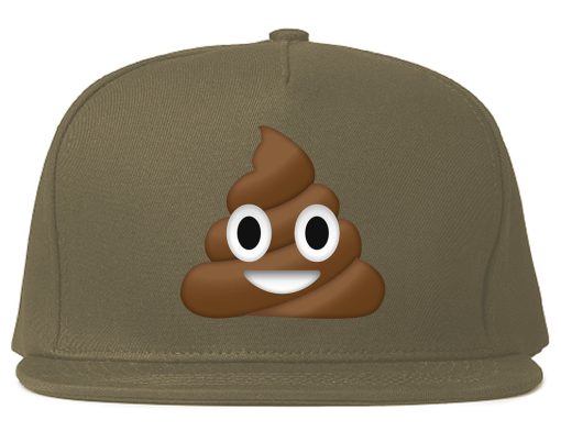 Poop Chest Mens Snapback Hat - Image 3