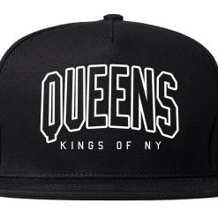 Queens Blue Orange Mens Snapback Hat
