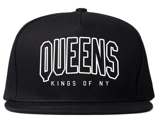 Queens Blue Orange Mens Snapback Hat