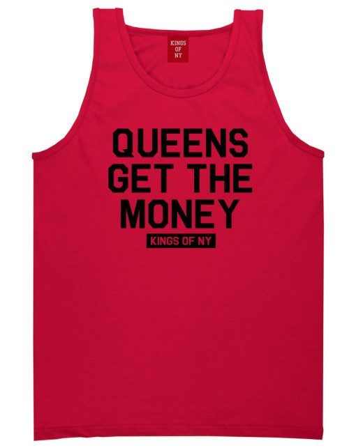 Queens Get The Money Mens Tank Top Shirt - Image 4