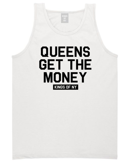 Queens Get The Money Mens Tank Top Shirt - Image 2