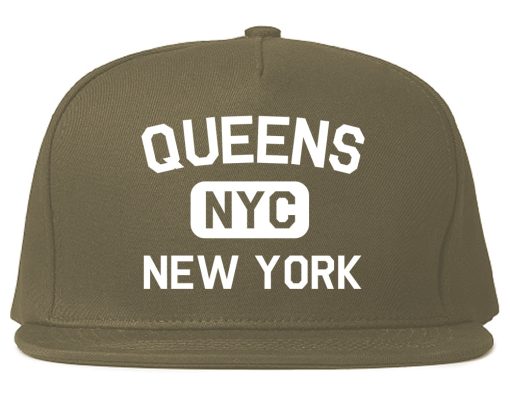 Queens Gym NYC New York Mens Snapback Hat - Image 3
