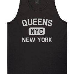 Queens Gym NYC New York Mens Tank Top T-Shirt