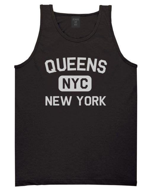 Queens Gym NYC New York Mens Tank Top T-Shirt