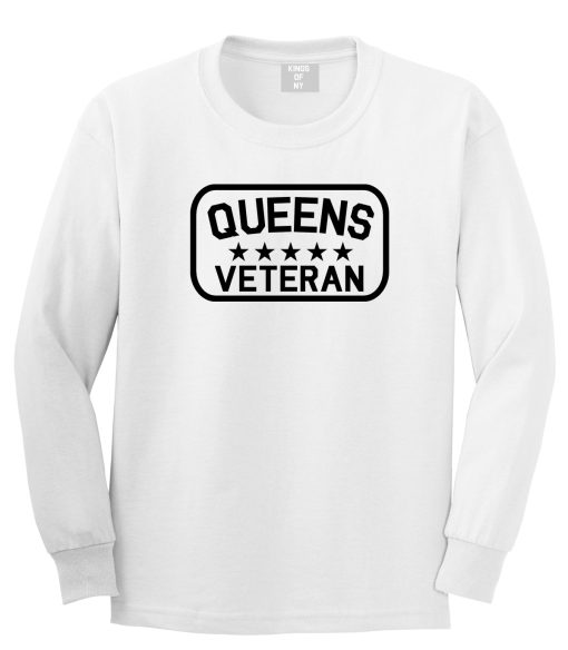 Queens Veteran Mens Long Sleeve T-Shirt - Image 2