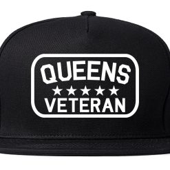 Queens Veteran Mens Snapback Hat