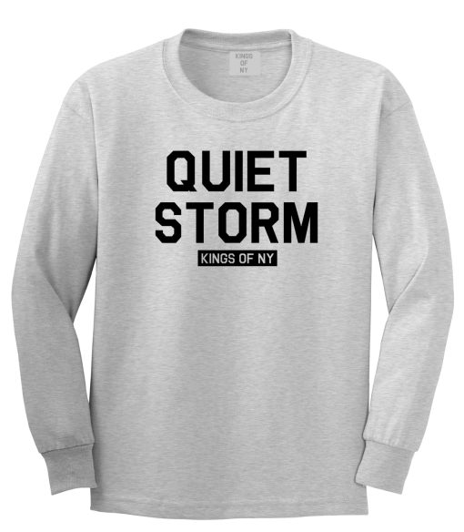 Quiet Storm Kings Of NY Mens Long Sleeve T-Shirt - Image 3