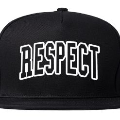 Respect Outline Mens Snapback Hat