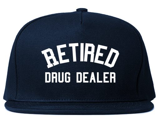 Retired Drug Dealer Mens Snapback Hat - Image 2