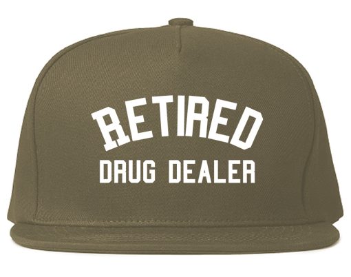 Retired Drug Dealer Mens Snapback Hat - Image 3