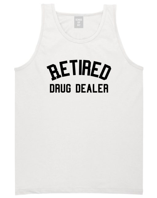 Retired Drug Dealer Mens Tank Top Shirt - Image 2