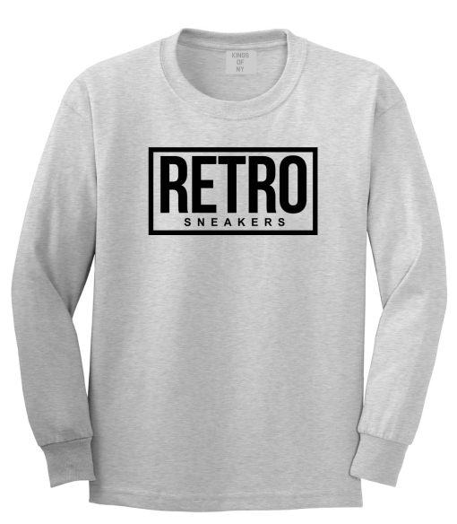 Retro Sneakers Long Sleeve T-Shirt - Image 3
