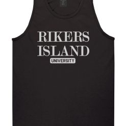 Rikers Island University Mens Tank Top T-Shirt
