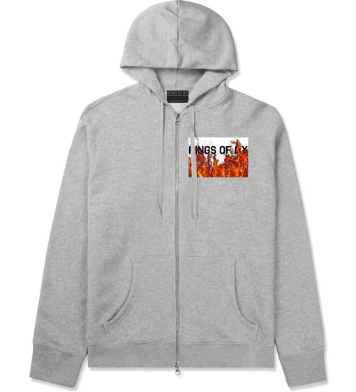 Rising From The Flames Zip Up Hoodie - Image 2
