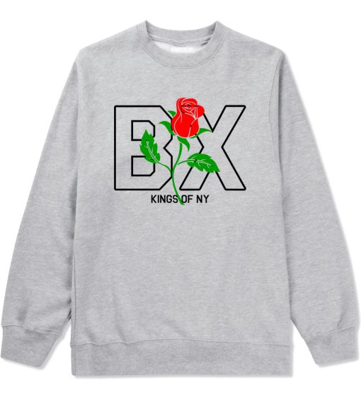 Rose BX The Bronx Kings Of NY Mens Crewneck Sweatshirt - Image 3
